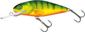 WOBLER SALMO PERCH 8 DR FLOATING  HOT PERCH  8 CM 14 GR