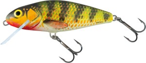 WOBLER SALMO PERCH 8 FLOATING HOLOGRAPHIC PERCH  8 CM 12 GR