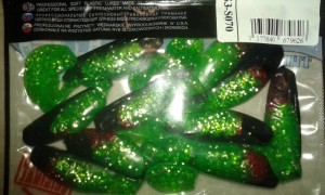 GUMA RELAX KOPYTO 3 BLACK TRANSPARENT LIME SILVER GLITTER