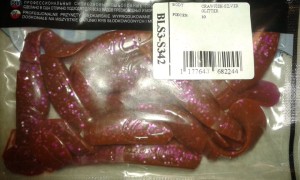GUMA RELAX KOPYTO 3 CRAWFISH SILVER GLITTER
