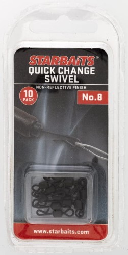 ZAPINKA STARBAITS HELI-CHOD SWIVEL NR 8 10 SZT