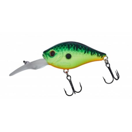 WOBLER GUNKI GIGANT   MAT FIRE TIGER SLOW FLOATING 39 MM  0,6 M 4,7 GR