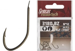 HACZYKI SENSAS 3180 FEEDER TECH  NR 8 SZT 10