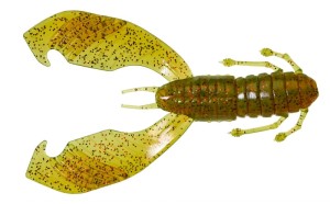 GUMA GUNKI BOOGIE  CRAW  MOTOROIL RED FLK  9 CM