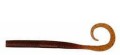 GUMA  GUNKI CEEL WORM  BROWN OIL RED FLAKE 10 CM