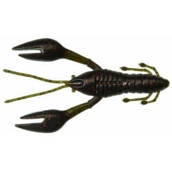 GUMA  GUNKI HOURRA CRAW  BLACK BLUE FLAKE 10 CM