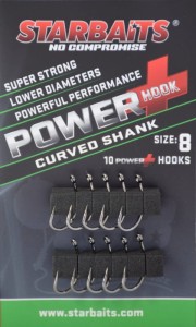 HACZYKI STARBAITS POWER HOOK CURVED SHANK NR 8