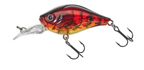 WOBLER GUNKI D-GIGAN FLOATING GHOST RED CRAW 39 MM 4,9 GR