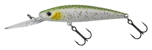 WOBLER GUNKI MOTHRA FLOATING GREEN PEPPER 1,5-2 M 75 MM 8,6 GR