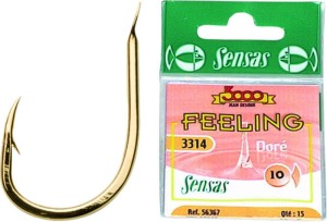HACZYKI SENSAS 3314  FEELING  NR 10 SZT 15