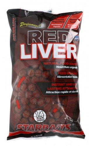 KULKI STARBAITS PC RED LIVER 14MM 1KG