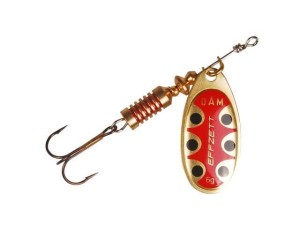 BŁYSTKA DAM OBROTOWA EFFZETT STANDARD SPINNER COPPER BLACK DOT 6 GR SIZE 3