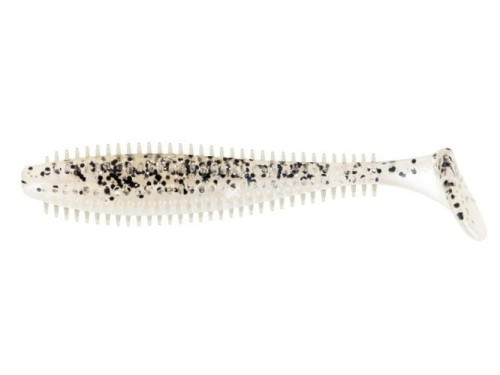 GUMA FOX SHAD SPIKE  BULK  SALT N PEPPER 6 CM