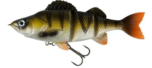 GUMA DAM EFFZETT NATURAL PERCH PERCH  Z KOTWICĄ 22 CM 135 GR