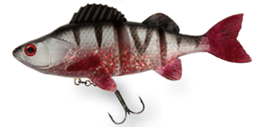 GUMA DAM EFFZETT NATURAL PERCH  SILVER PERCH Z KOTWICĄ 22 CM 135 GR