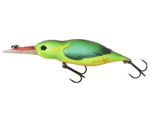 WOBLER DAM EFFZETT EISVOGEL FIRETIGER 14,5 CM 35 GR