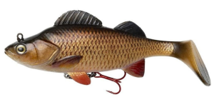 GUMA DAM EFFZETT NATURAL PERCH PADDLE TAIL CHUB Z KOTWICĄ 18 CM 95 GR