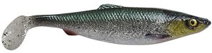 GUMA SAVAGE GEAR 4 D HERRING SHAD 16 CM 28 GR GREEN SILVER