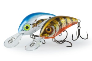 WOBLER SALMO RATTLIN HORNET 3,5 FLOATING YELLOW HOLOGRAPHIC PERCH 3,5 CM 3,1 GR