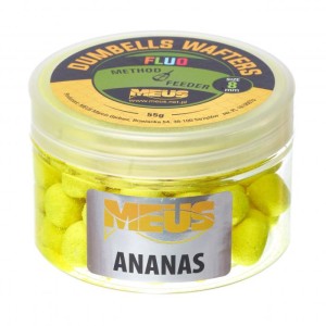 DUMBELLS MEUS WAFTERS FLUO METHOD FEEDER SIZE 8MM 55GR ANANAS
