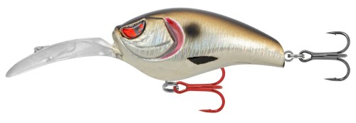 WOBLER MATZUO SINKING NAUTRAGE SILVER BLACK BACK    CM 7,5 GR 14,2