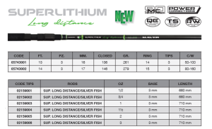 WĘDKA MAVER FEEDER SUPERLITHIUM LONG DISTACE 13FT 50-100G 3EL