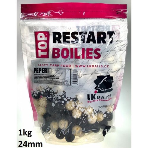 KULKI LK BAITS TOP RESTART PEPERIN 24 MM 1 KG