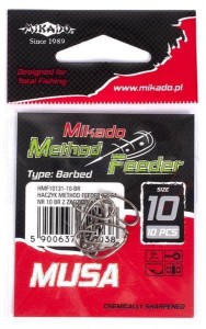 HACZYKI MIKADO MF MUSA NR16 BARBED Z ZADZIOREM 10SZT