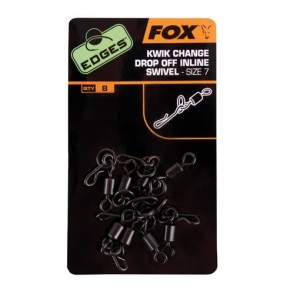 KRĘTLIKI FOX EDGES KWIK CHANGE DROP OFF INLINE SWIVELS