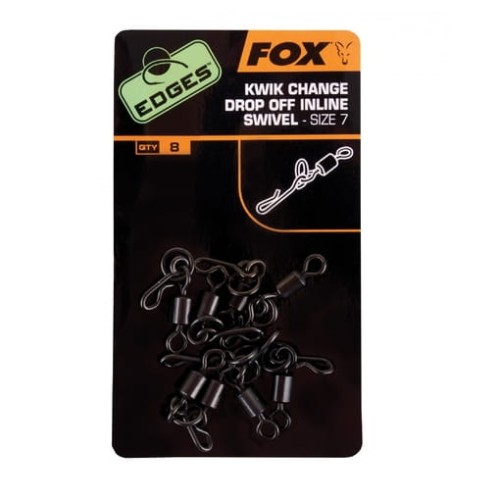 KRĘTLIKI FOX EDGES KWIK CHANGE DROP OFF INLINE SWIVELS
