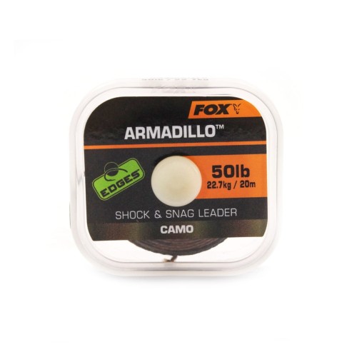 PLECIONKA FOX ARMADILLO SHOCK &amp; SNAG LEADER 50LB
