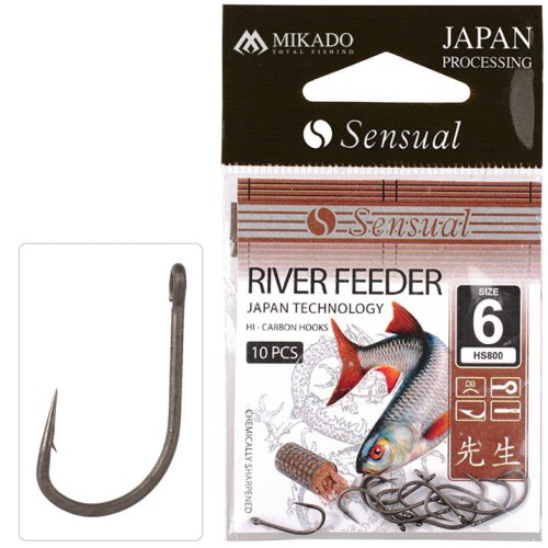 HACZYKI MIKADO SENSUAL RIVER FEEDER NR16 DB 10SZT