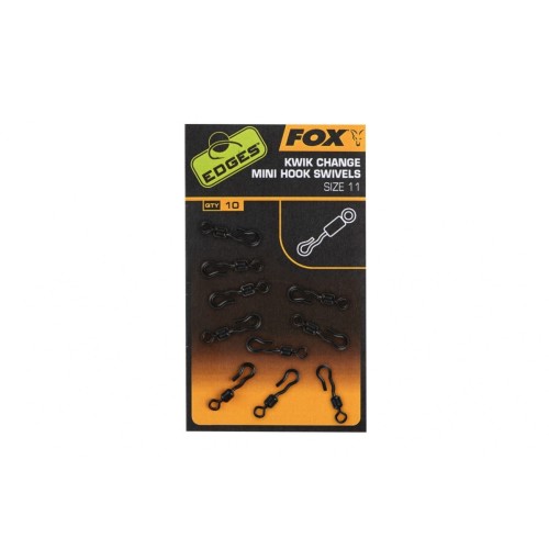 KRĘTLIKI FOX KWIK CHANGE MINI HOOK SWIVELS 11
