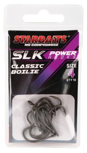 HACZYKI STARBAITS POWER HOOK PTFE COATED CLASSIC BOILIE NR 4 SZT 10