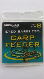 HACZYKI DRENNAN BEZZADZIOROWE CARP FEEDER NR16 SZT10