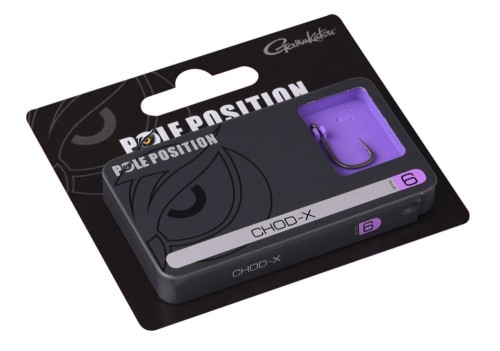 HAKI GAMAKATSU POLE POSITION CHOD-X HOOKS PTFE #6