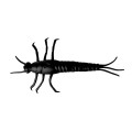 Savage Gear LB 3D PVC Mayfly 5cm Black 8szt