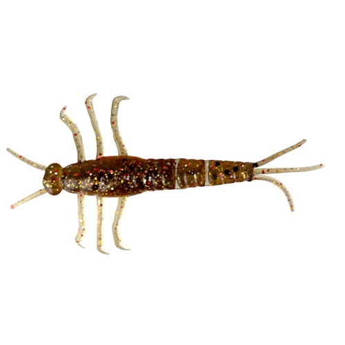 Savage Gear LB 3D PVC Mayfly 5cm Brown Glitter 8szt