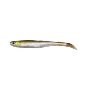 GUMA SAVAGE GEAR SLENDER SCOOP SHAD 13CM 12G GREEN SILVER