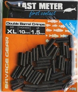 TULEJKI DOUBLE BARREL CRIMPS XL 1.5MM 50PSC