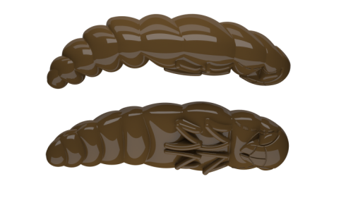 PRZYNĘTA SZTUCZNA LIBRA LURES LARGO 35 MM KOLOR 038 BROWN- SŁOIK
