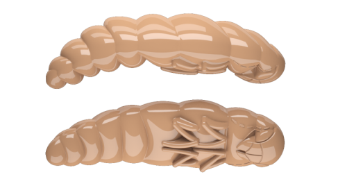 PRZYNĘTA SZTUCZNA LIBRA LURES LARGO 35 MM KOLOR 035 PELLETS - SŁOIK