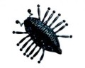 GUMA MAGIC ILLEX WOODLOUSE  BLACK W BLUE 30 MM