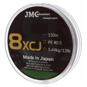 PLECIONKA JMC OŚMIOSPLOTOWA ZIELONA PE 0.5 150MM