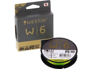 PLECIONKA WESTIN W6 8 BRAID LIME PUNCH 0.165MM 135M 8.3 KG