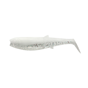 GUMA SAVAGE GEAR CANNIBAL SHAD 12.5CM 20G WHITE FLASH