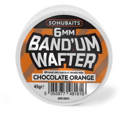 WAFTERS SONUBAITS BAND`UM WAFTER CHOCOLATE ORANGE 6MM