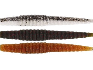 GUMA WESTIN NED WORM 11CM CLEAR WATER MIX