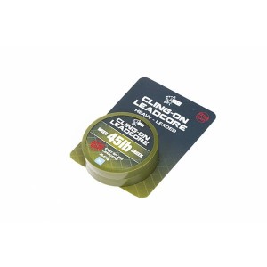 PLECIONKA PRZYPONOWA NASH CLING-ON LEADCORE 45LB WEED 7M