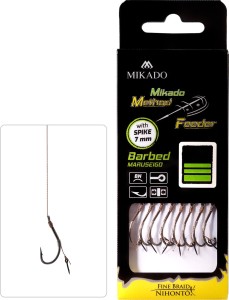 PRZYPON MIKADO METHOD FEEDER Z IGŁĄ HAK NR 12 PLECIONKA 0,12MM